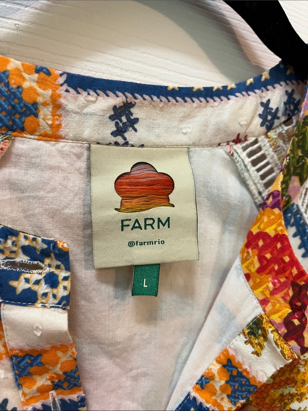 Farm Rio patchwork dress - Picture 2 of 12